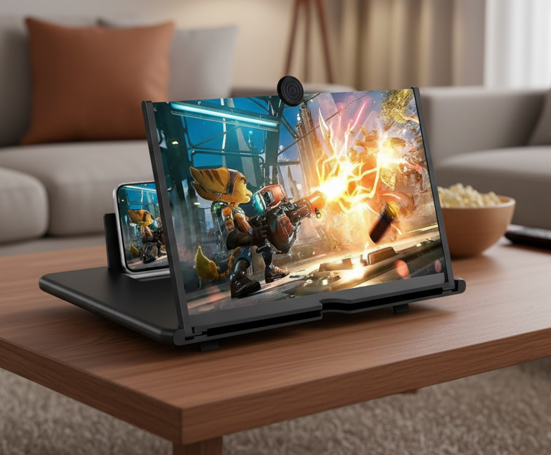 The Phone Magnifier Display